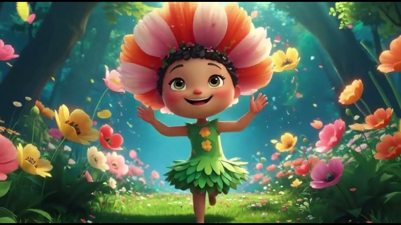 The Giggle Garden That Grew from Kind Words 🌸| Nursery Rhymes About Kindness for Kids #fun #toddlers