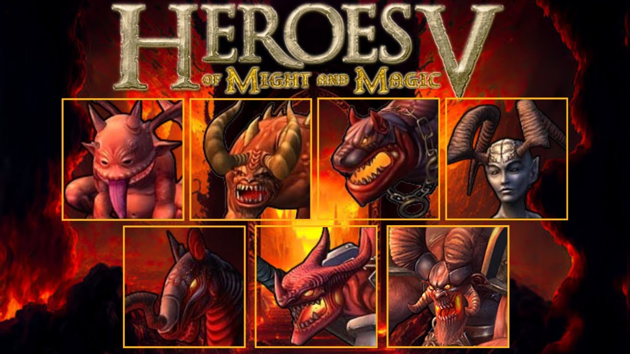 Heroes 5 &ndash; Inferno Creatures: Upgrade Abilities & Power Showcase