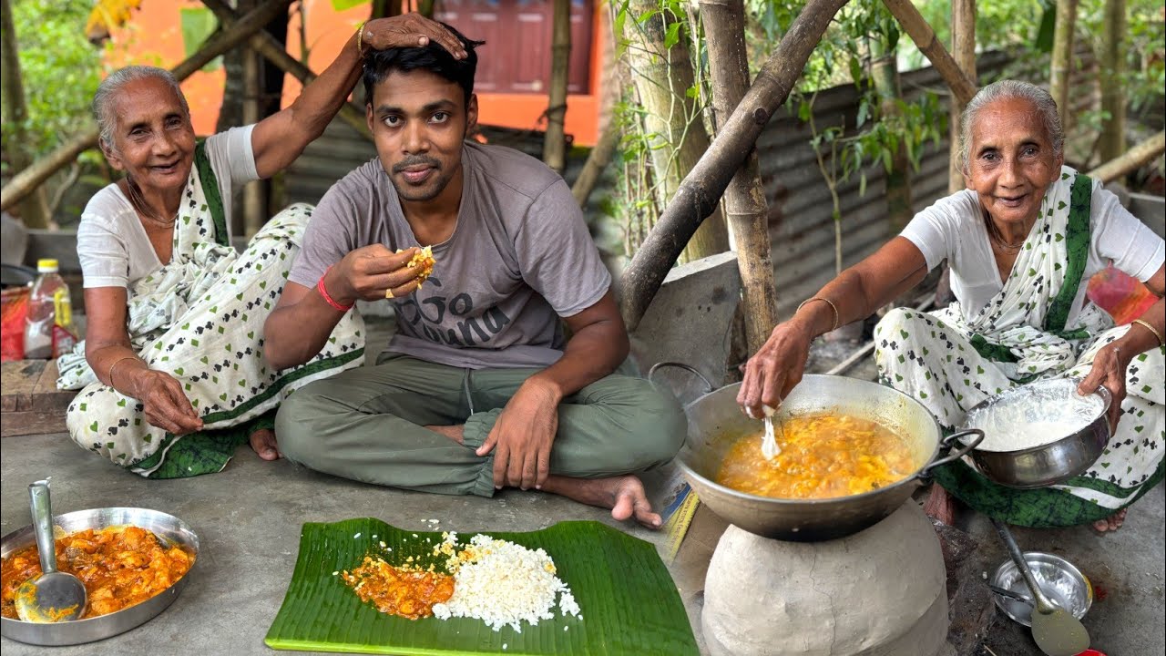ক্যামেরাম্যানের জন্মদিনে ঠাকুমা টবকা বানিয়ে খাওয়ালো।আপনারা কখনো এই রান্না খেয়েছেন?Tobka Recipe।