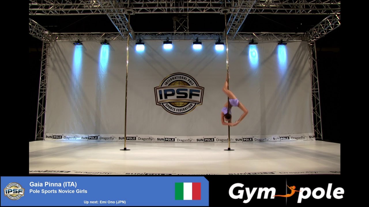 WPSC19 - Pole Sports - Novice Girls - Gaia Pinna - Italy