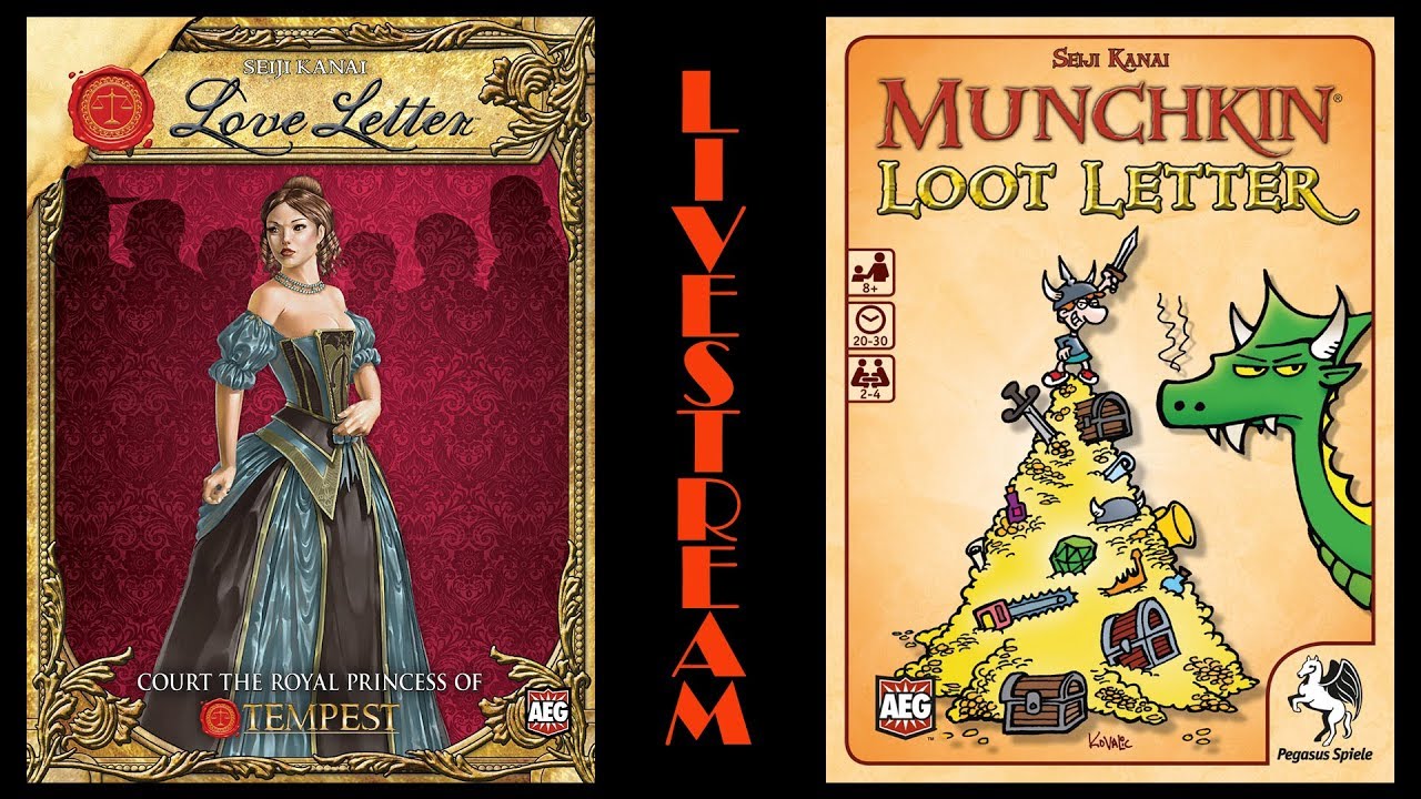 Fun With Geeks Live | Love Letter & Loot Letter (Julcsi, Kaci, Csirke)