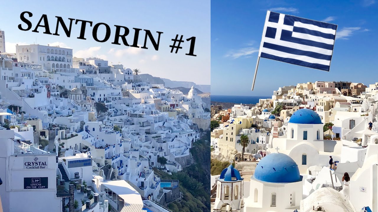 SANTORIN #1 ~ A LA DECOUVERTE DE L' îLE DE SANTORINI ! (GRECE) 🇬🇷