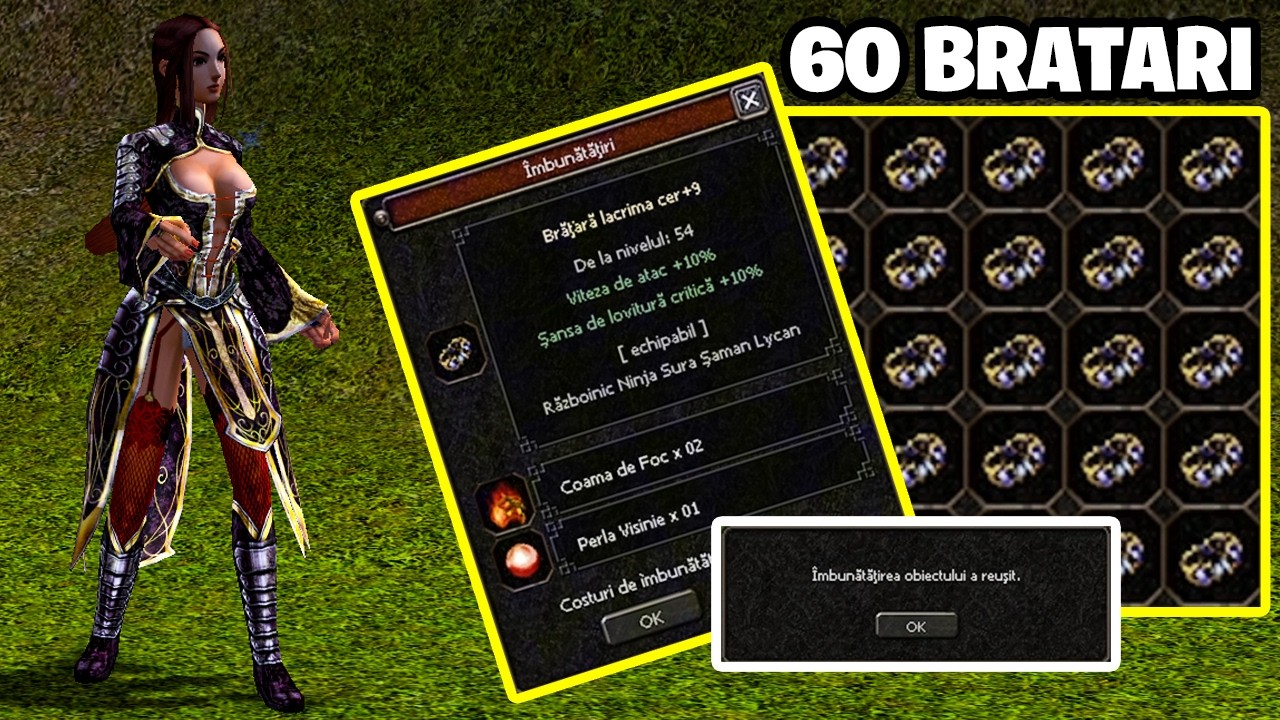 Am PLUSAT 60 BRATARI LACRIMA CER !! PROFIT MAXIM? ✅Metin2 RO RUBY KIRIN