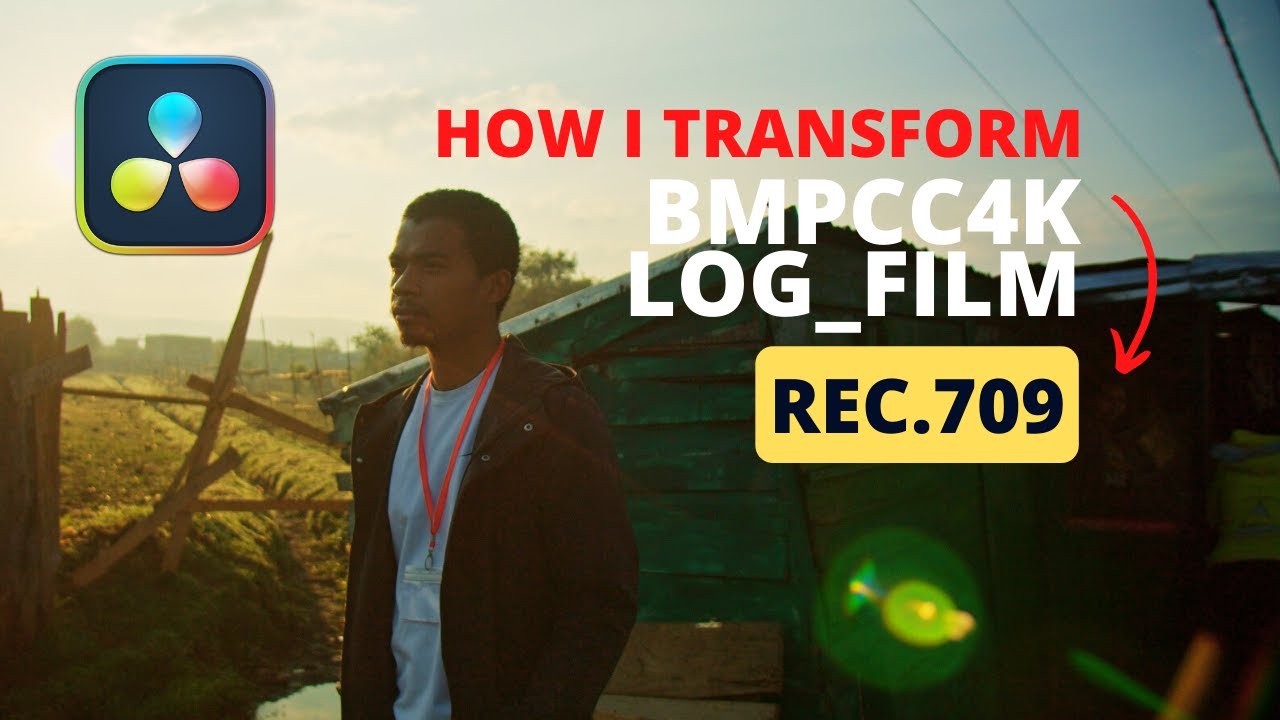 Transforming BMPCC4K Log Gamma to Rec709 Tutorial