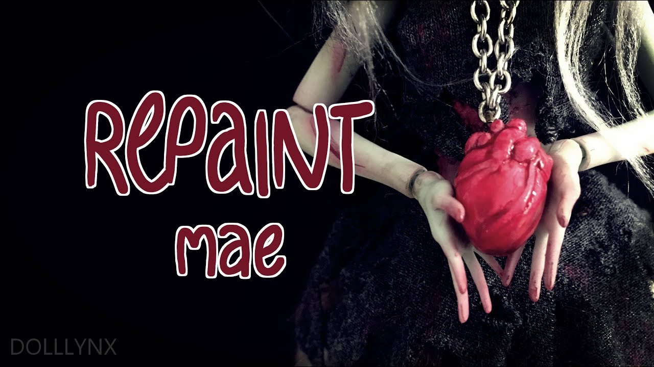 SPECIAL HALLOWEEN REPAINT || Custom OOAK Doll || Mae