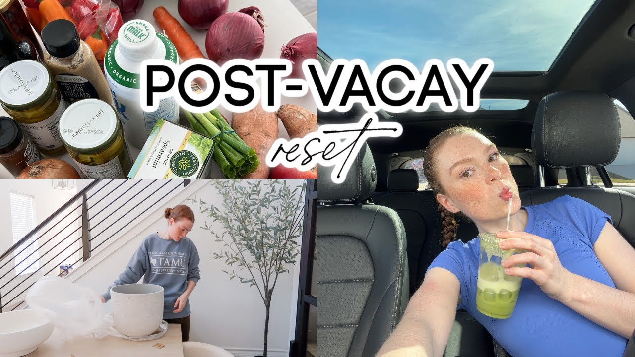 VLOG: Перезагрузка после отпуска! Полезные покупки продуктов, готовим вместе + новый декор дома!