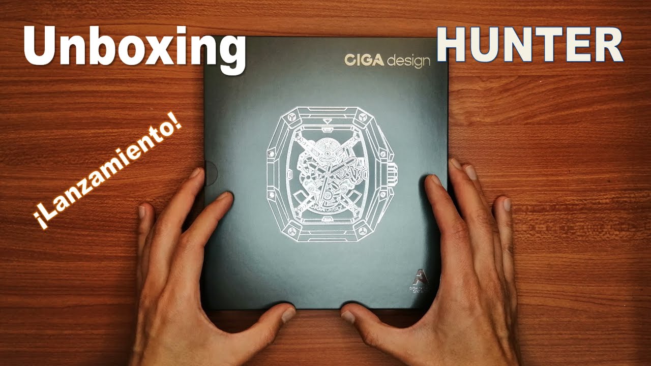 Reloj CIGA Design HUNTER: &iexcl;Primera Impresi&oacute;n de Este Reloj &Uacute;nico! | UNBOXING