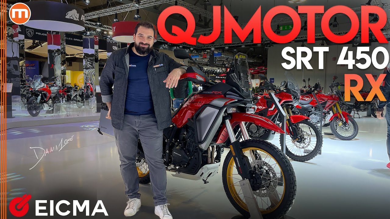 QJ Motor SRT 450 RX | La bicilindrica cinese da enduro stradale sbarca a EICMA 2025