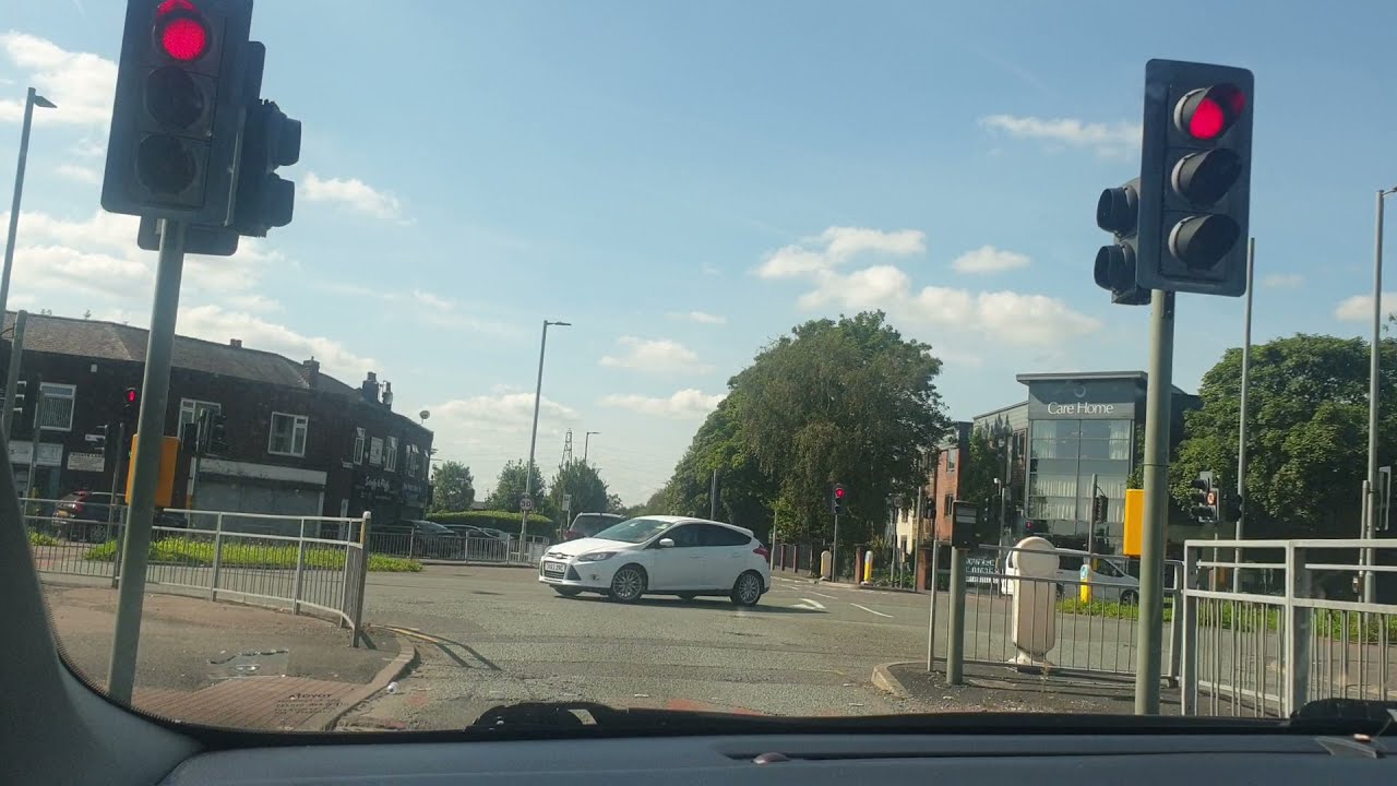 chadderton driving test route 1 via broadway part 1