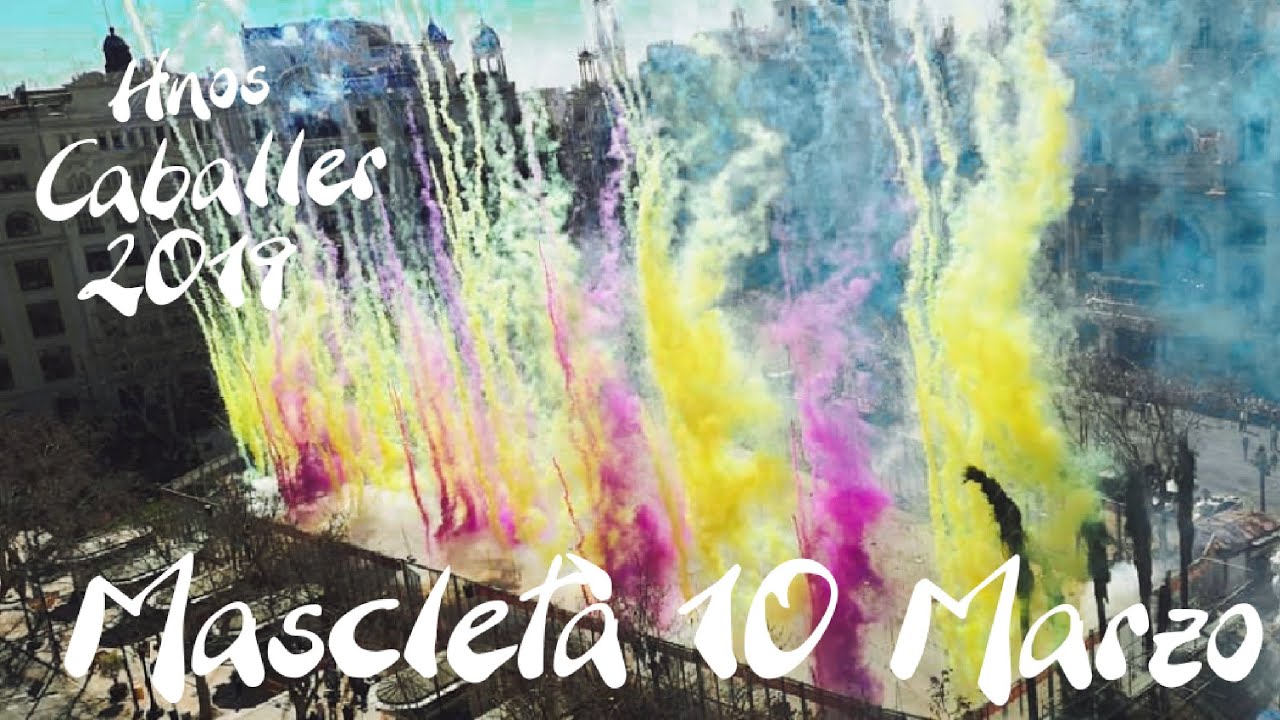 Mascletà 10Marzo 2019 Domingo Pirotecnia Hnos Caballer