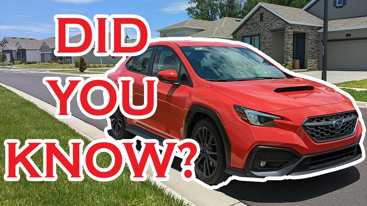 Впечатления от Subaru WRX Premium 2022 года + то, что другие упускают из виду! #2022 #wrx #subaru