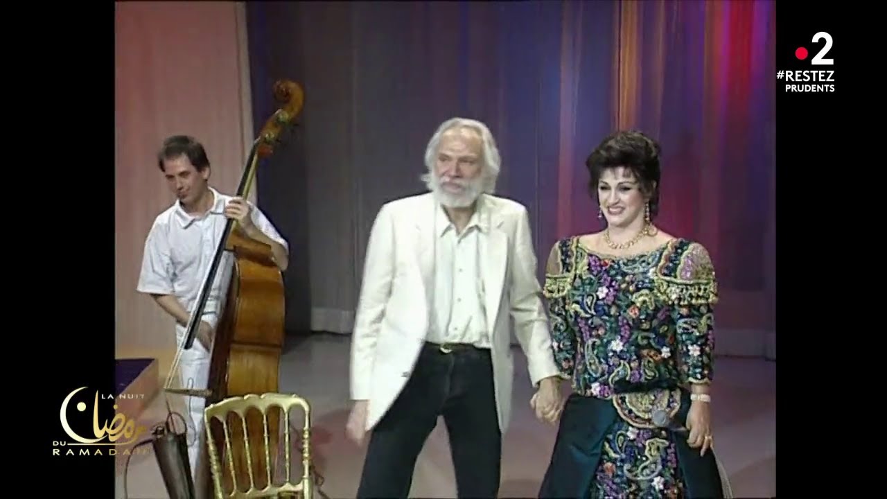 Warda Al-Jazaïria et Georges Moustaki - Les Feuilles Mortes وردة الجزائرية بالفرنسي (HD)