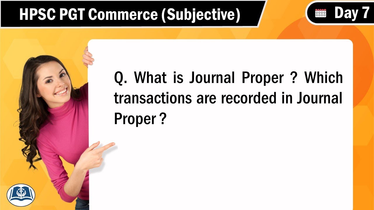 HPSC PGT Commerce | Answer Writing Practice | Subjective Paper | Day 8