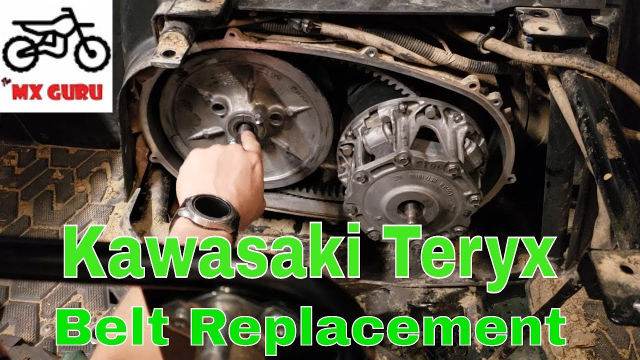 Установка ремня! | Kawasaki Teryx 4 | Как помочь UTV