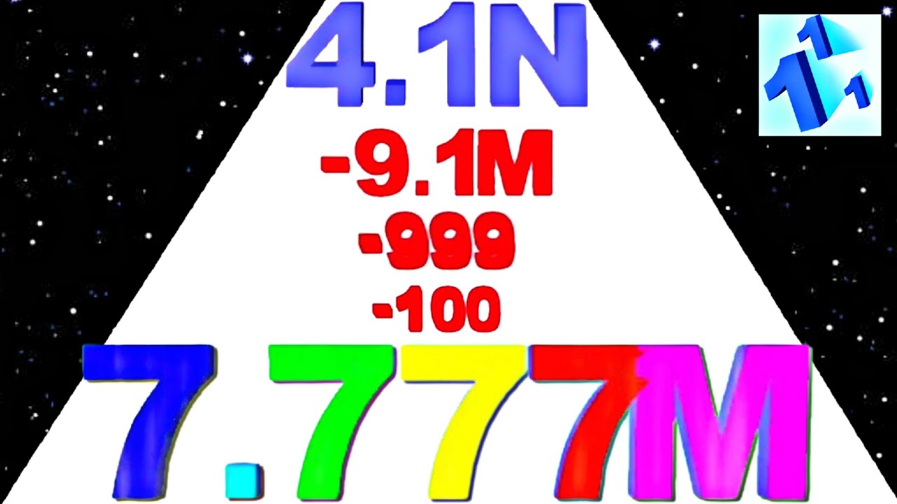 NUMBER MASTER - Number Merge Run: Shooting Part 2 - Gameplay Walkthrough Android iOS