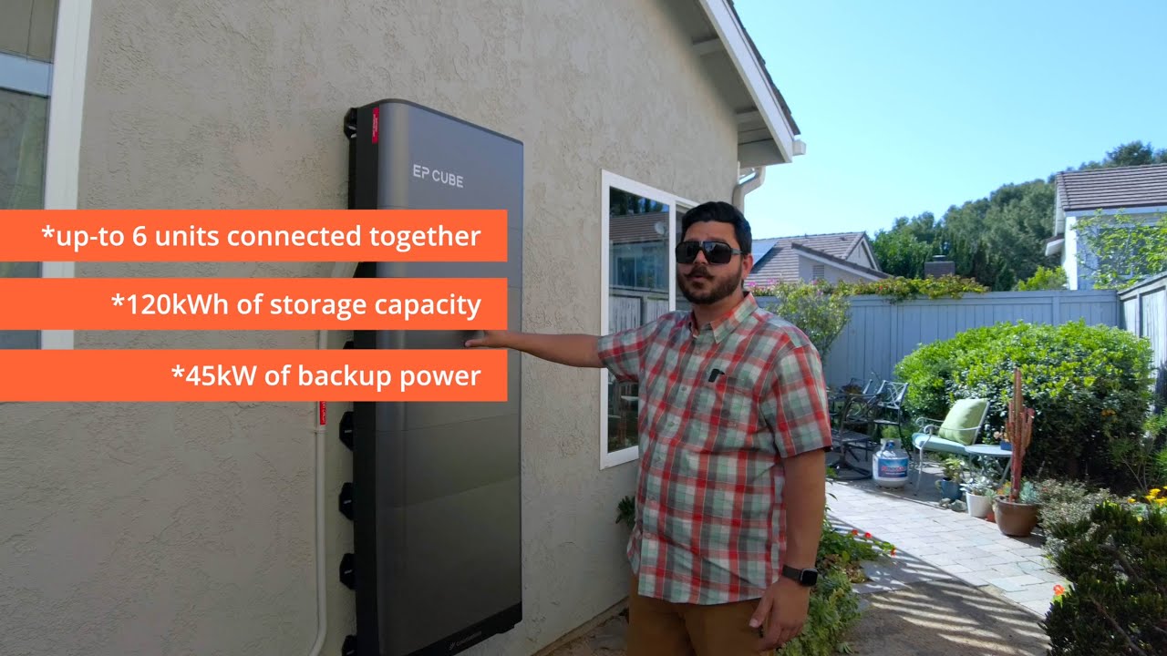EP Cube Battery Backup Installation Overview