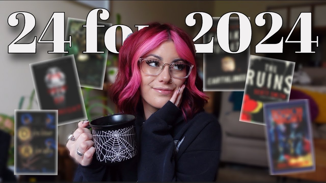 24 books I NEED to read in 2024 | horror, dark feminist, fantasy & more