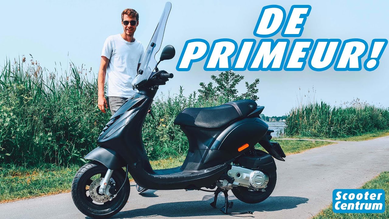 DIT IS DE NIEUWSTE PIAGGIO ZIP 2021 EURO5 💥 - RIJTEST!