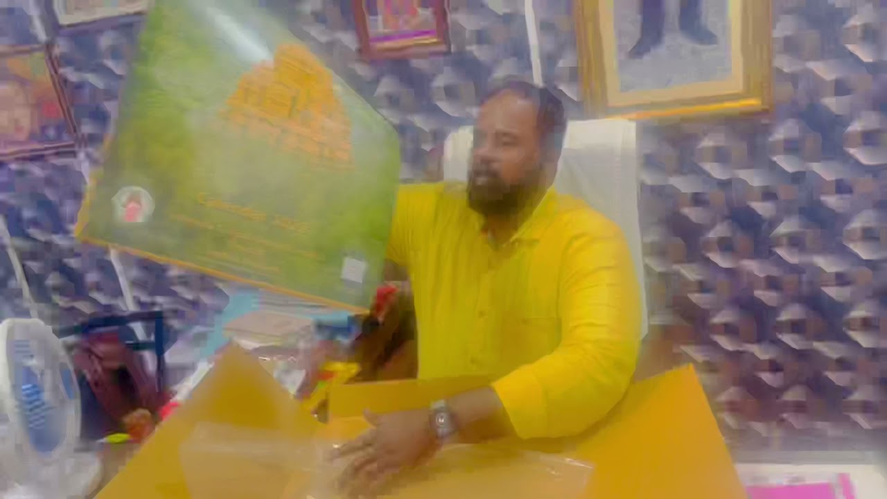First Unboxing video of  TTD Special limited edition calendar