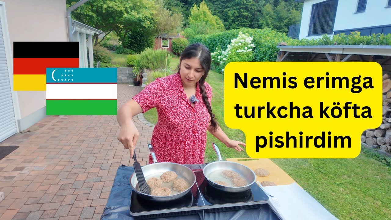 Nemis Erim Bilan Turkcha Ko‘fta Tayyorladik 🇩🇪🇹🇷