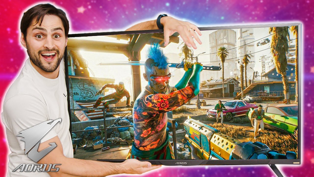 This monitor has it ALL! - AORUS FV43U