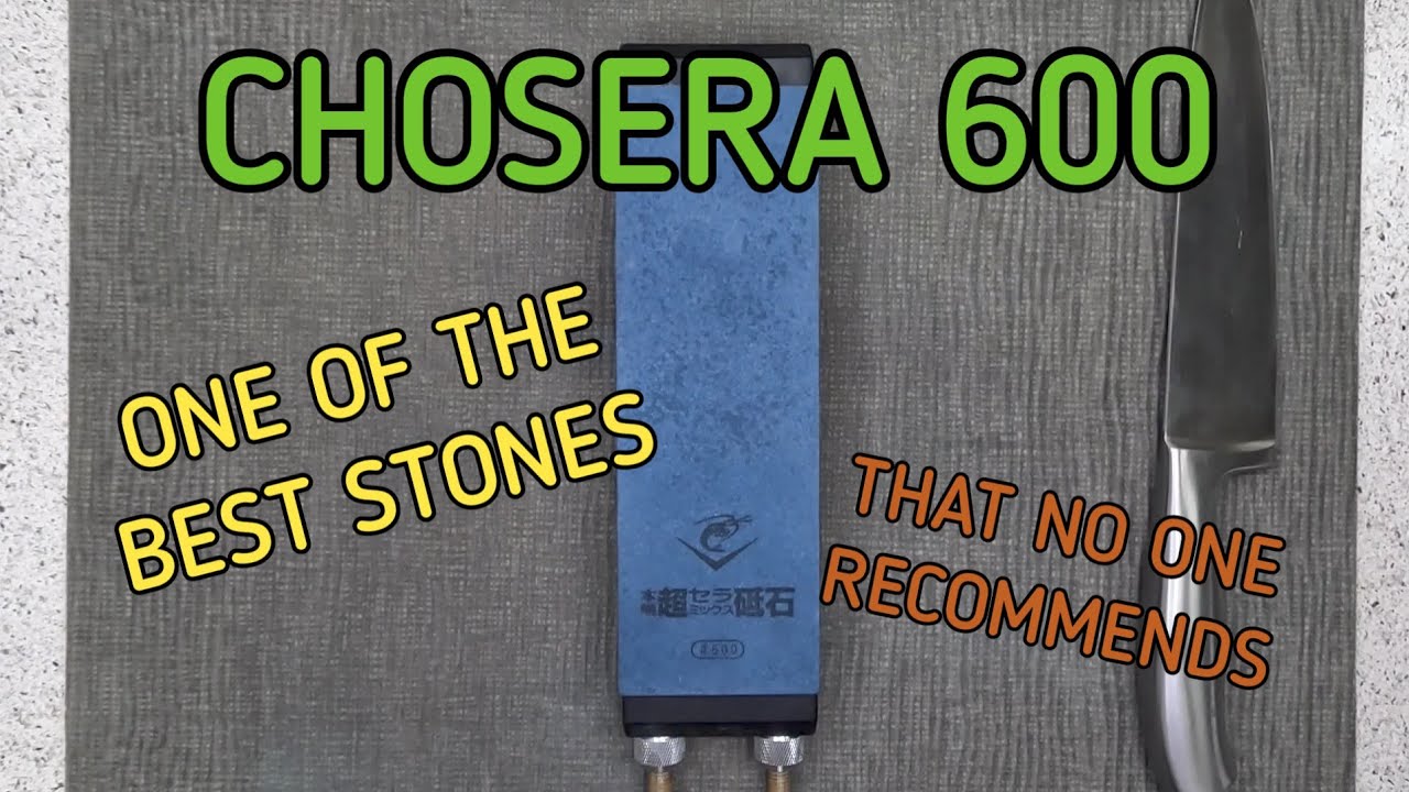 Naniwa Chosera (Professional) 600 Grit Whetstone - This is the one to buy! (Knives and Sharpening)