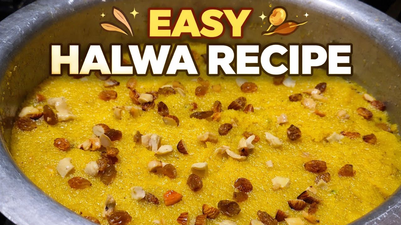 Temple Style Sooji Halwa Recipe 🙏 | దేవుడికి పెట్టే ప్రసాద హల్వా | Rava Halwa Telugu