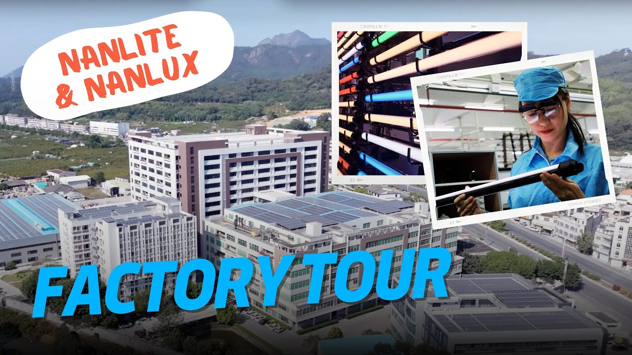 Ignite Your Curiosity with a NANLITE & NANLUX Factory Tour - Witness the Art of Light Making