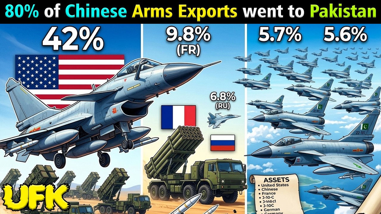 Top 5 Arms Exporters in the World (2021–2025) | Germany Beats China.
