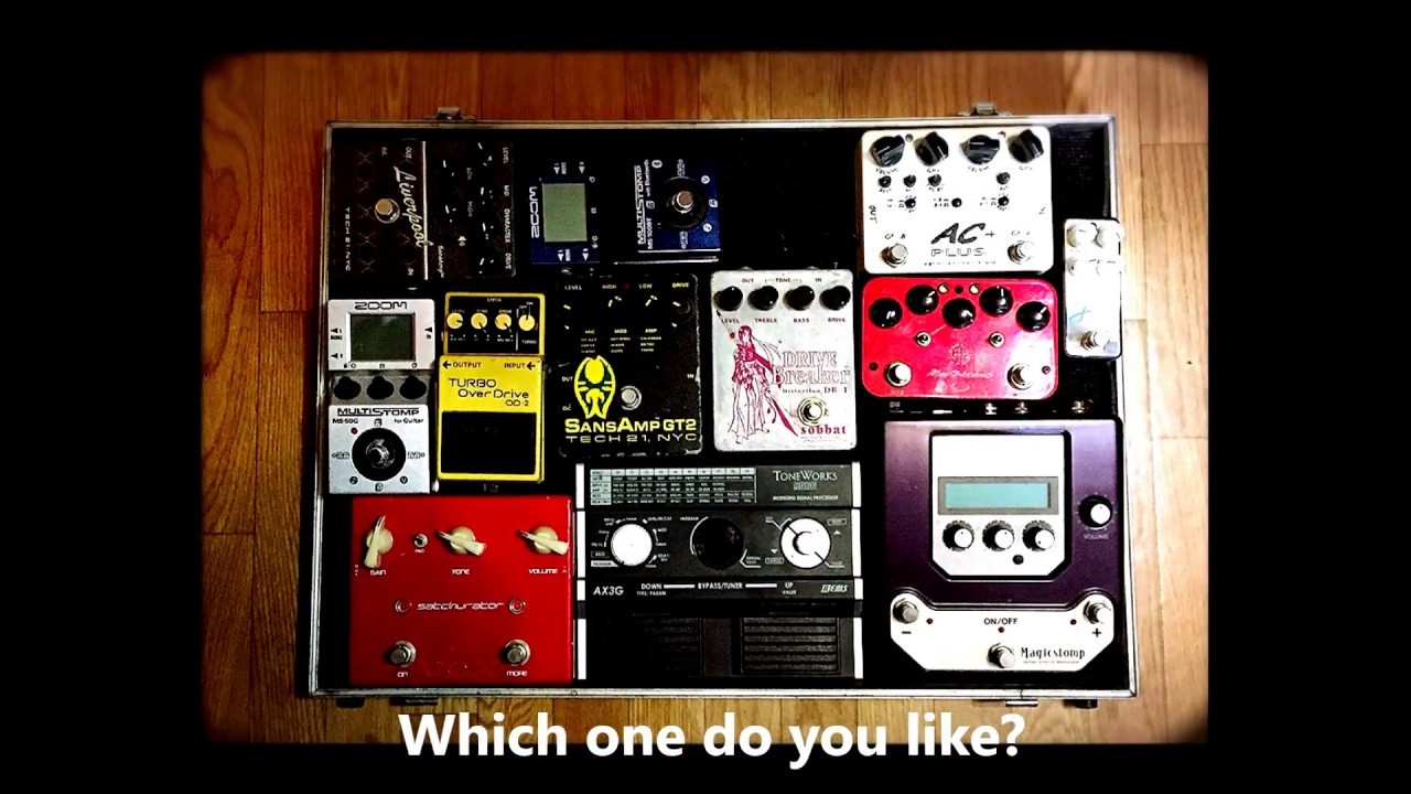 Experiment of Drive Sound of Allan Holdsworth Ⅱ (V.S.Roland JC120)