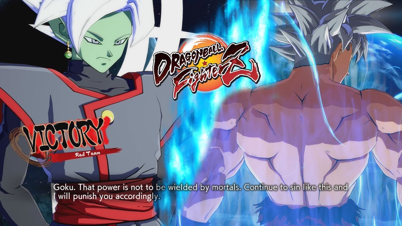 DRAGON BALL FighterZ Ultra Instinct Goku Special Partner Interactions & End Quotes Season 3