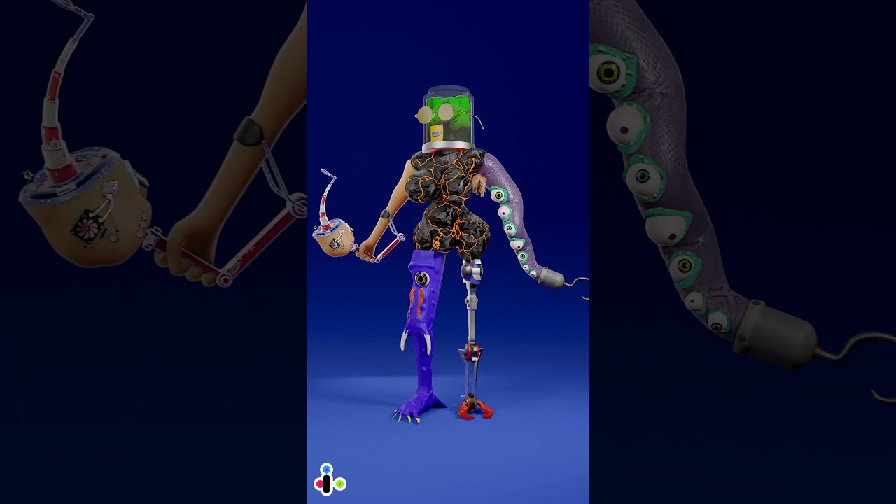 Halloween monster (FridayLab blender JAM)