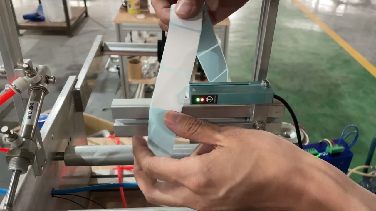 How to calibrate label sensor PUD-100N