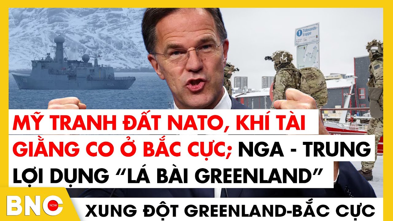 Vũ khí hạng nặng EU lên nòng đáp trả Trump; NATO siết tình báo Mỹ | Xung đột Greenland-Bắc Cực