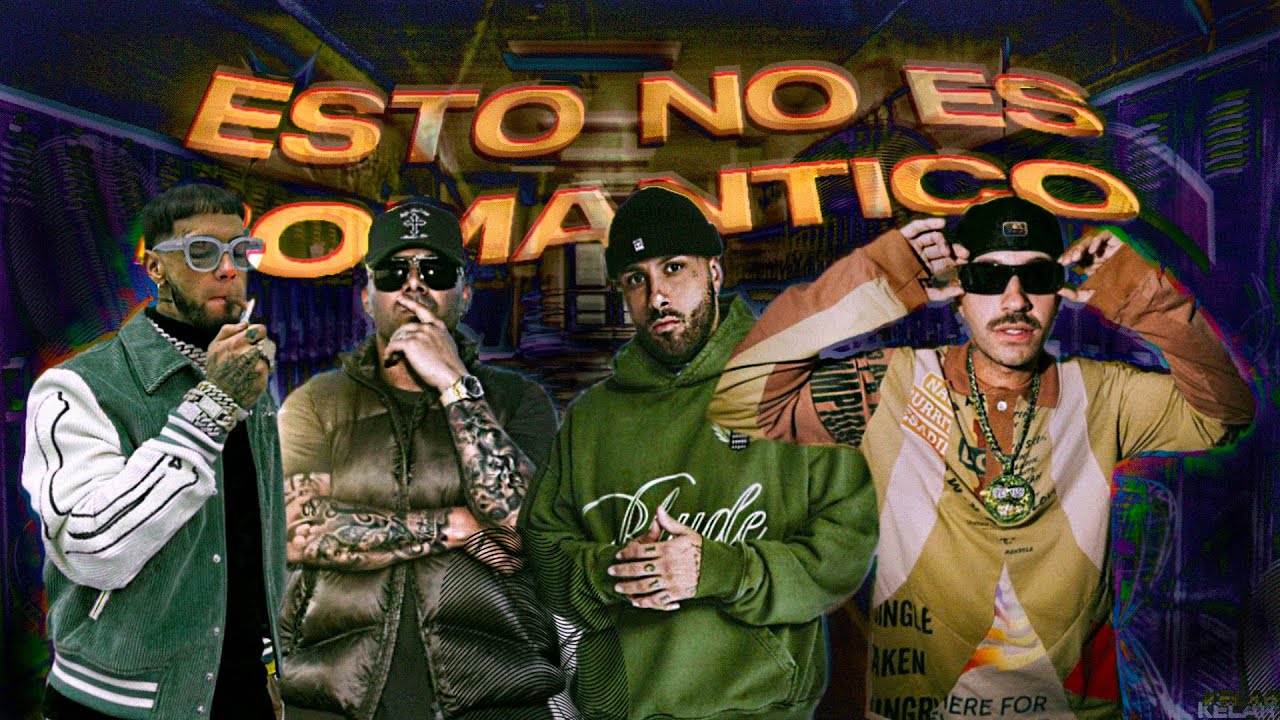 Feid, Nicky Jam, Anuel AA - No Es Romantico ft. Wisin & Yandel (Music Video) Prod By Kelar