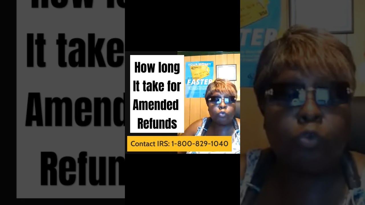 How long it takes for 2025 Amended Tax Refunds #howto #how #money