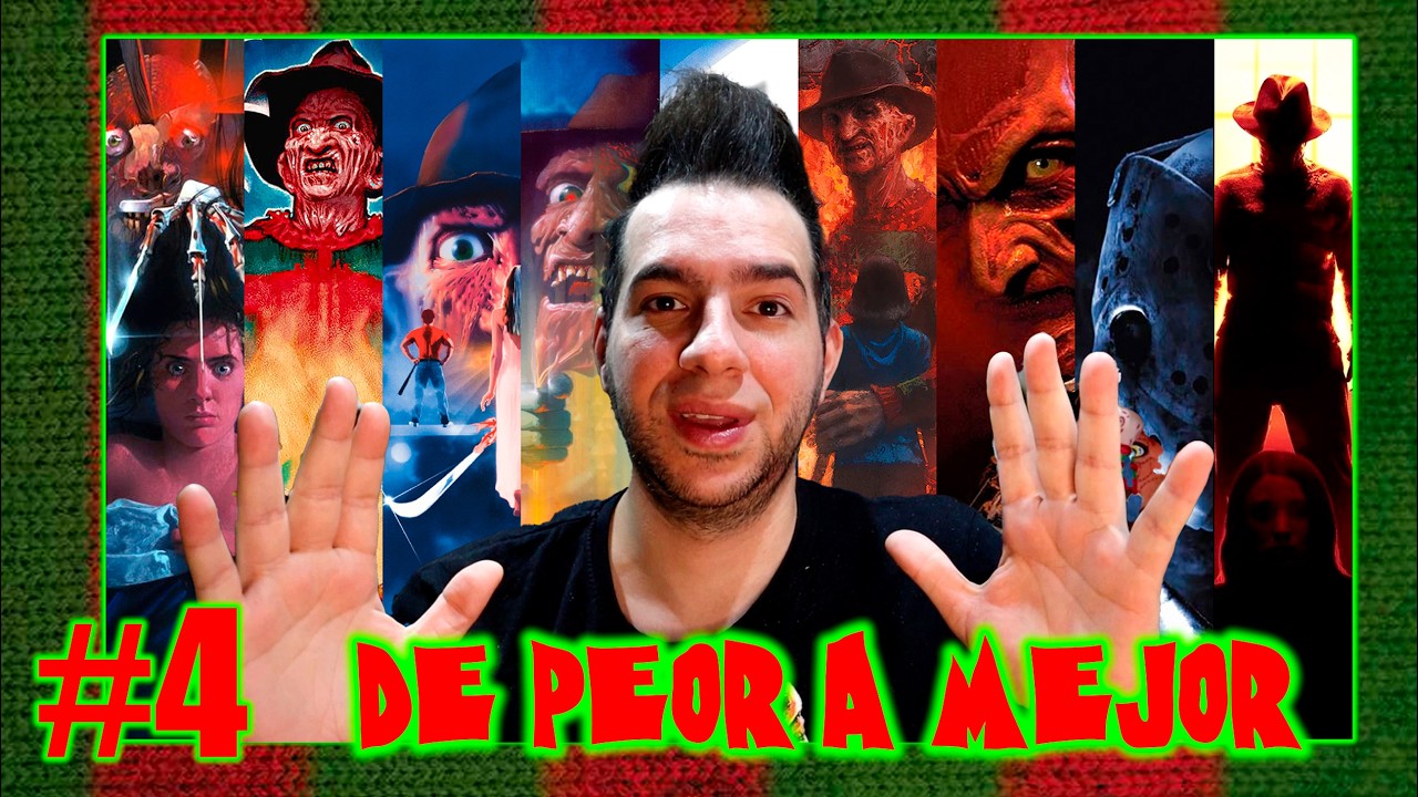 DE PEOR a MEJOR 🎞️ RANKING DE PELÍCULAS 🔥 PESADILLA EN ELM STREET #4