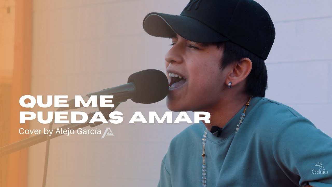 QUE ME PUEDAS AMAR - Alejo Garcia (Live Cover)