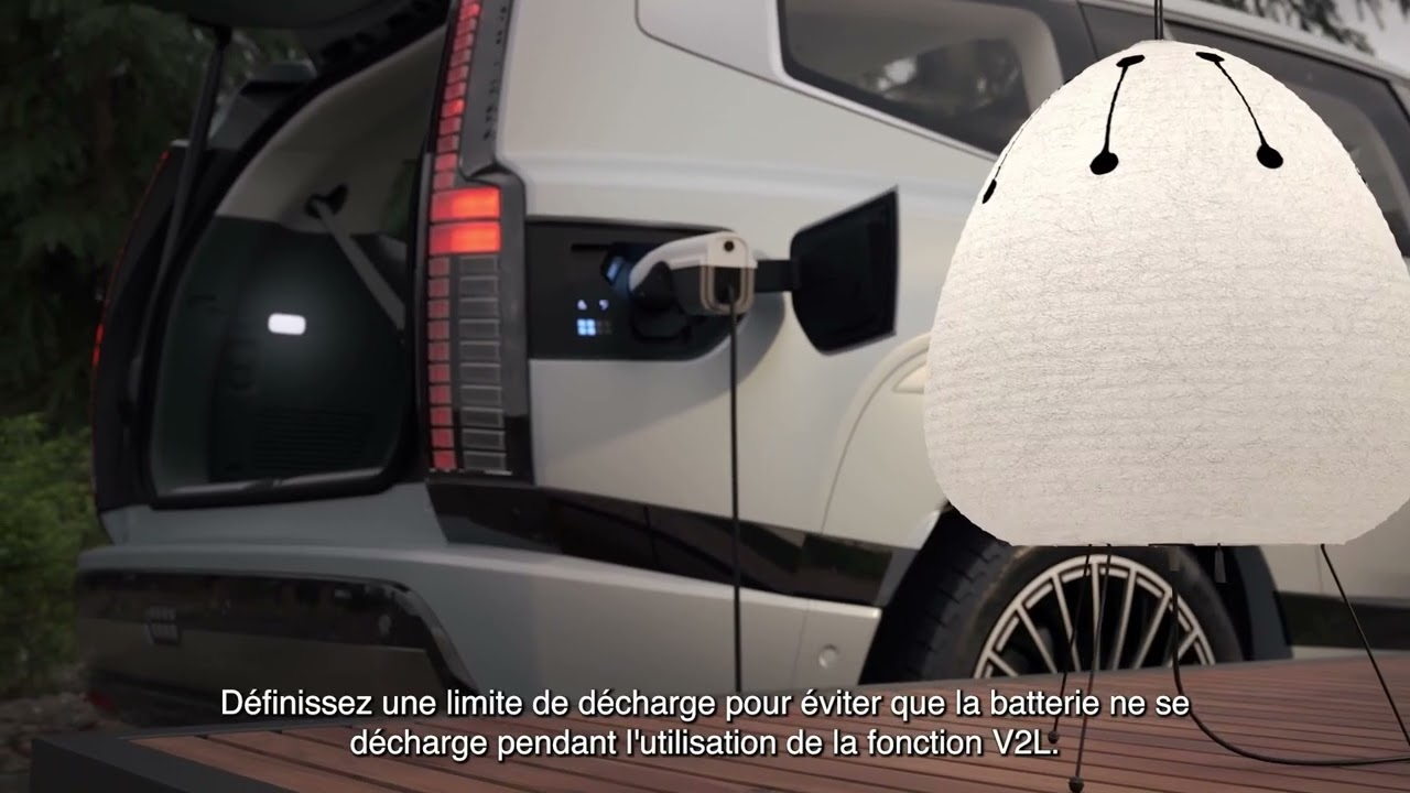 Comment utiliser le V2L et appareils électroniques à l'intérieur et à l'extérieur de la voiture