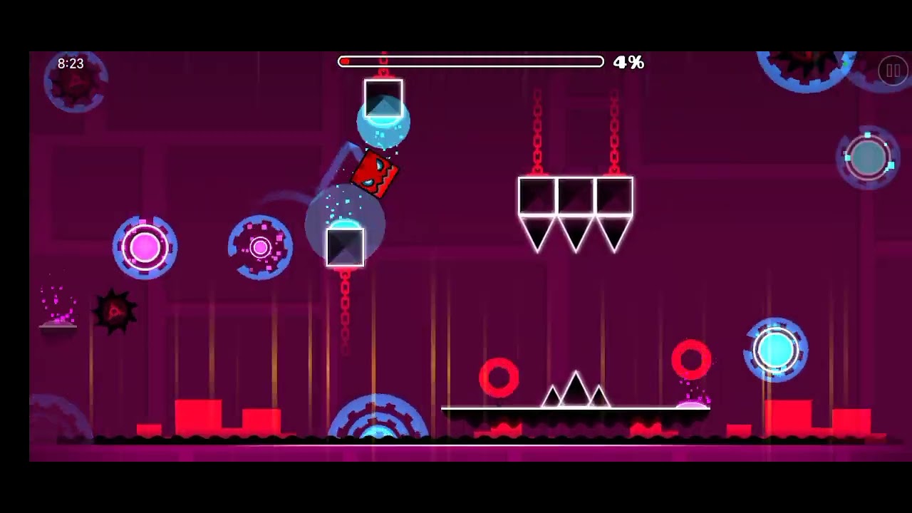Probando otra vez geometry dash 😎