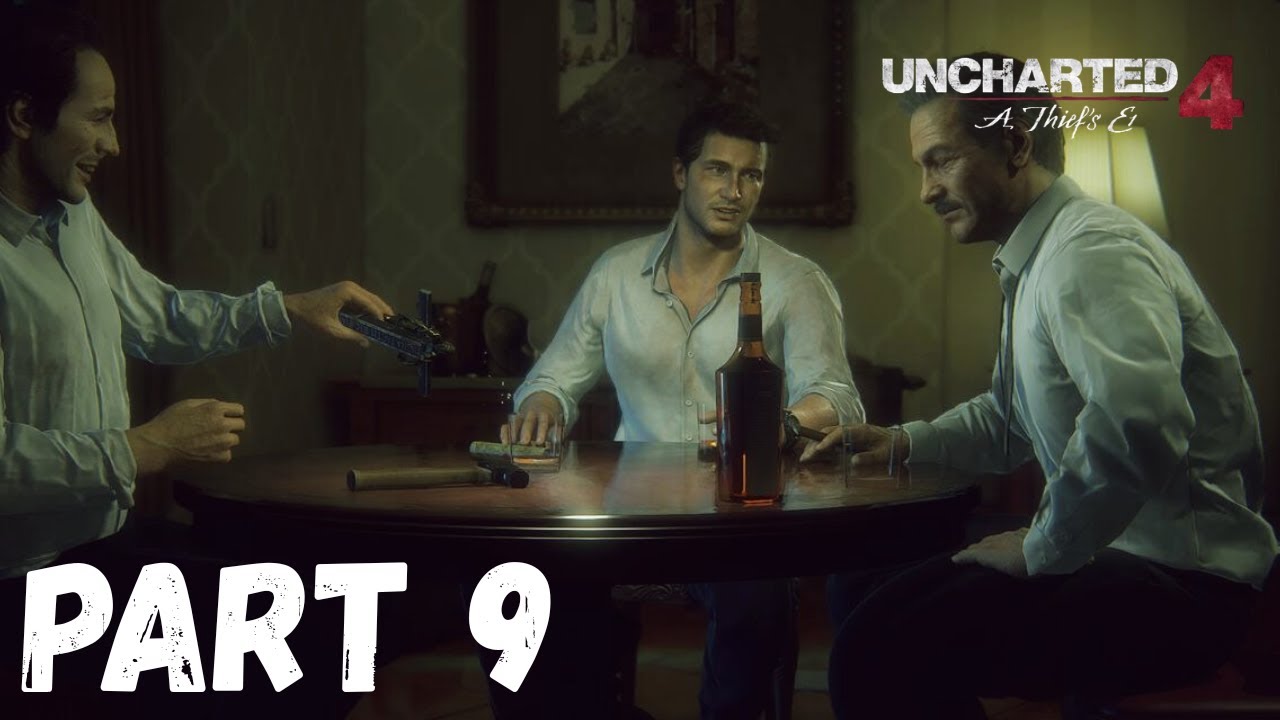 Uncharted 4 A Thief's End 🔥Walkthrough Gameplay 🥷Part 9 - Avery [4K FPS]🔥