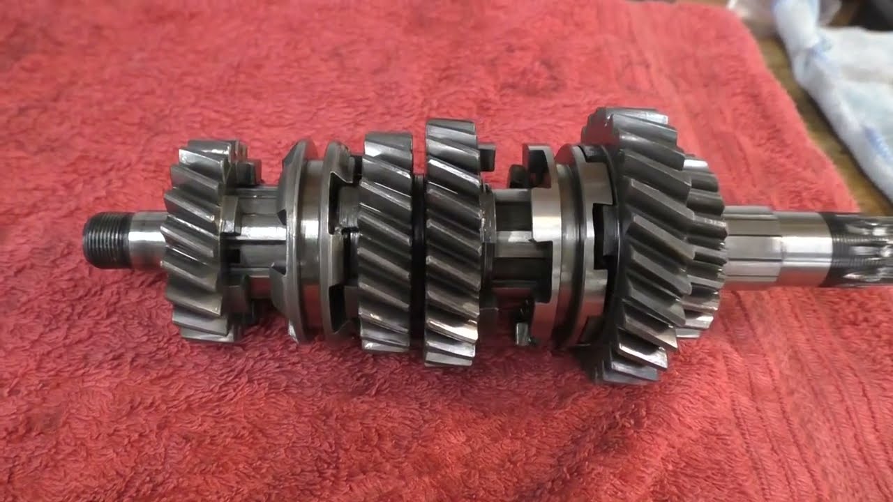 Moto Guzzi Getriebe Zusammenbau (Moto Guzzi Gearbox)