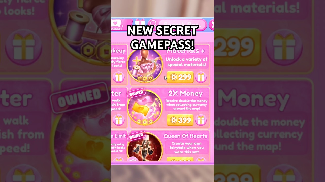 SECRET NEW GAMEPASS IN DTI VALENTINES UPDATE- NEW CODES #dresstoimpress #dti #roblox