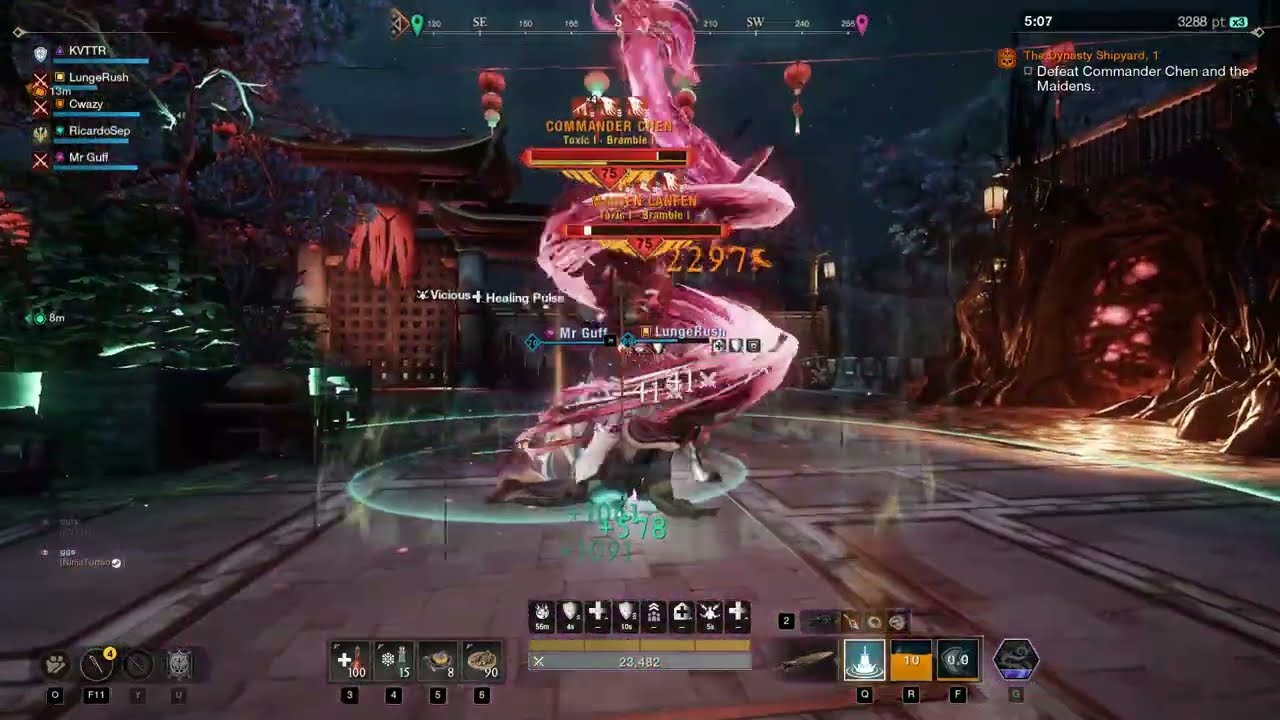 Dynasty Shipyard Dungeon. Start to Finish. Tank POV. new world Aeternum.