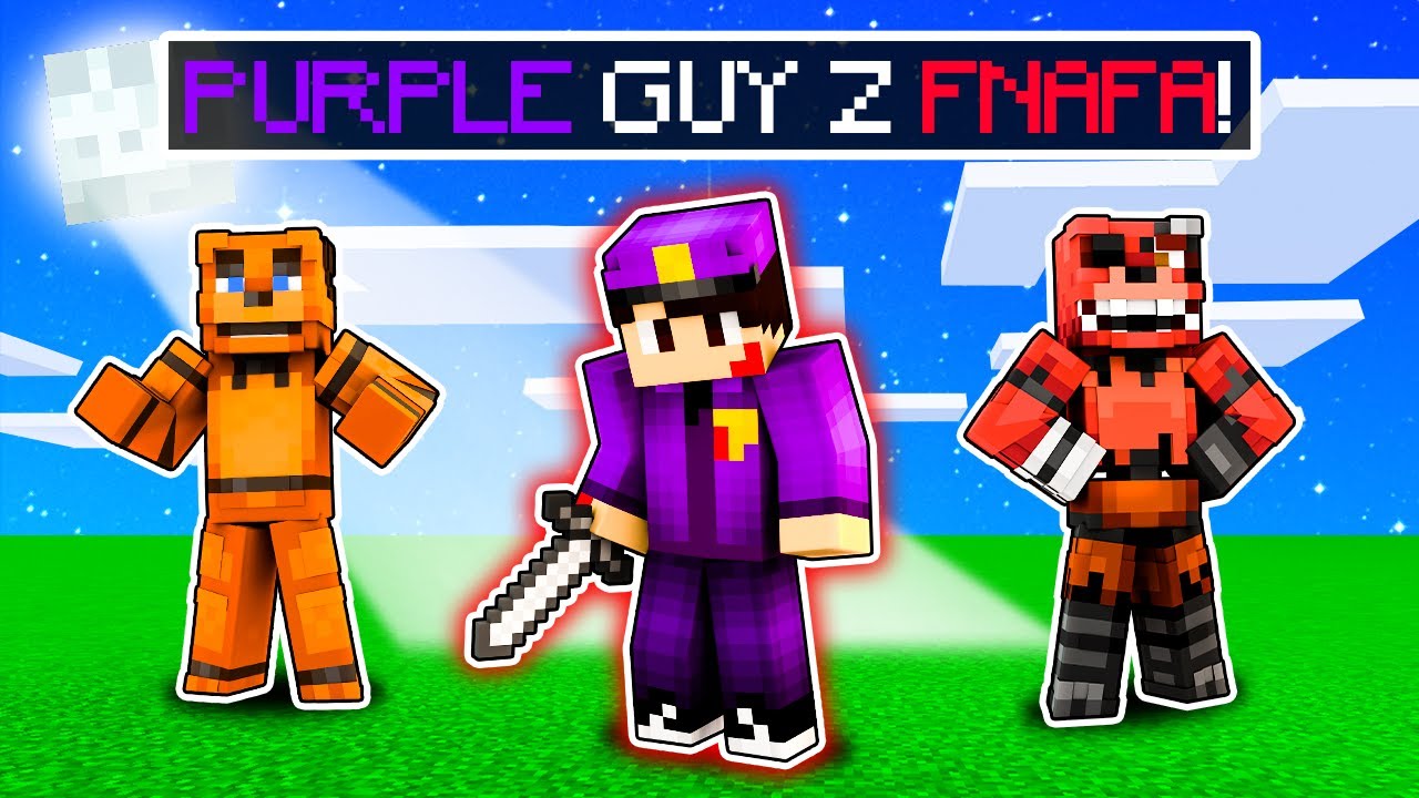 NAWIEDZIŁ NAS PURPLE GUY Z FNAFA w Minecraft!