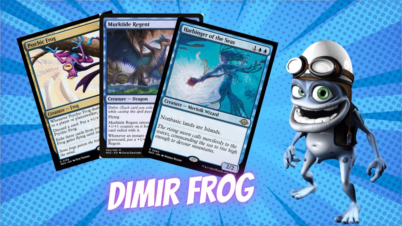 Modern Free Play || Dimir Frogtide vs UR Ruby STorm