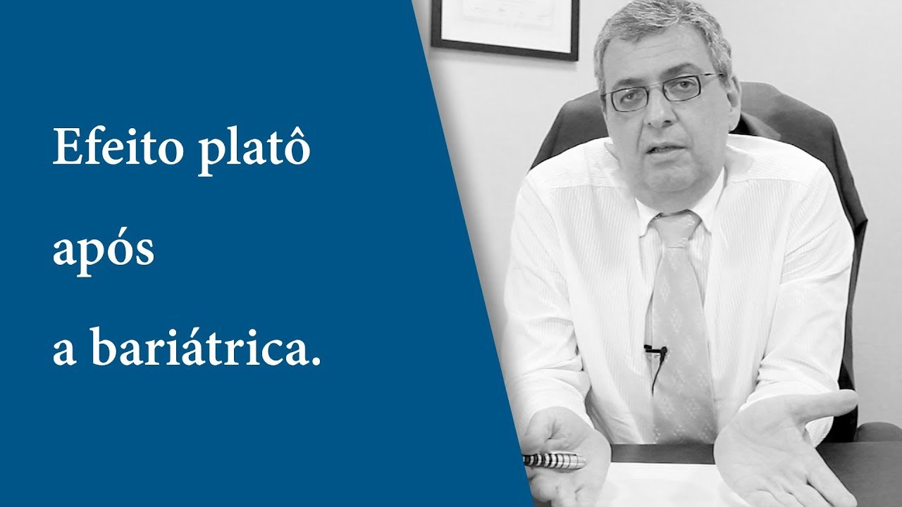 Efeito platô após a bariátrica
