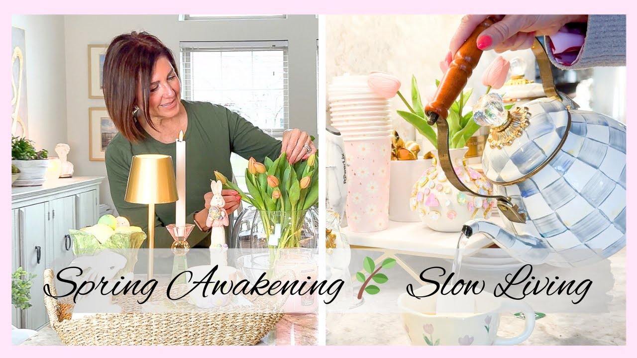 🌸 Spring Awakening | Embracing a More Intentional Life 🌿 | Slow Living & Cozy Days