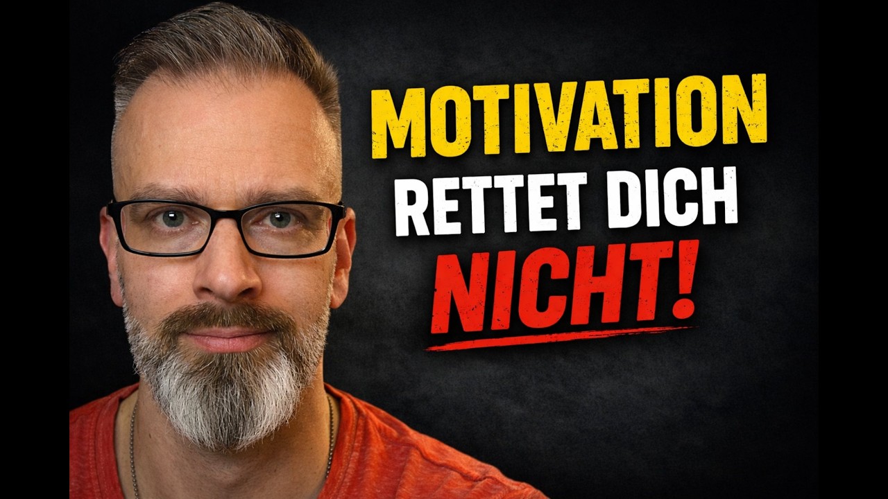 Motivation wird dich nicht retten