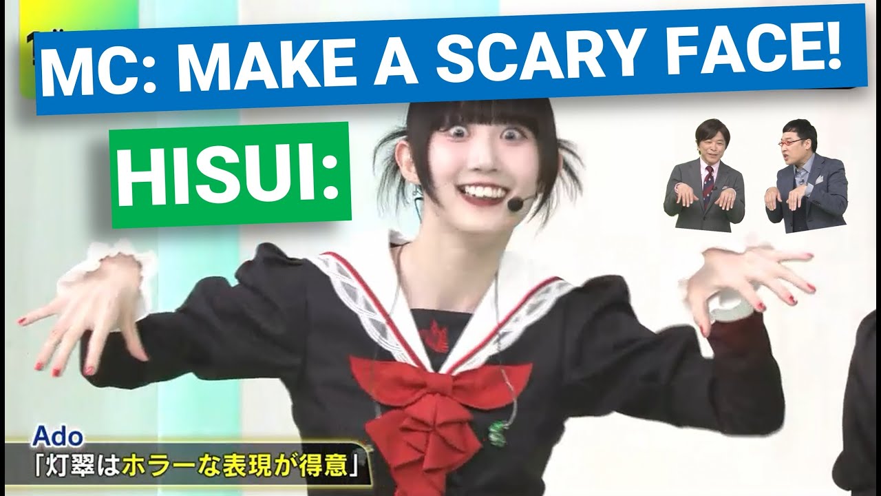 Hisui can't wait to show off her spooky moves